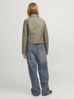 JJXX Jacken*JXGAIL FAUX LEATHER BIKER JACKET NOOS Brindle