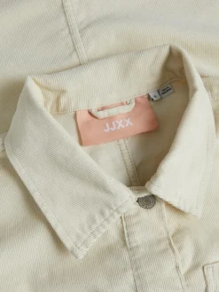 JJXX Jacken*-JXGELLY RLX CORD OVERSHIRT SN bone white