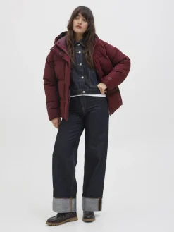 JJXX Jacken*JXGLOBAL PUFFER JACKET OTW ACT cabernet