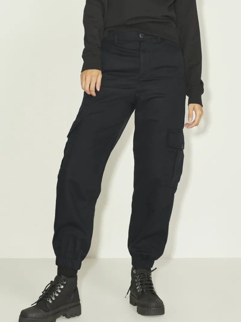 JJXX Hosen*JXHOLLY RLX CARGO HW PANT PNT NOOS Black