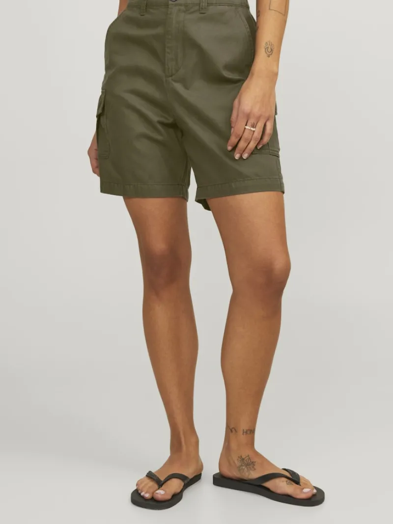 JJXX Shorts*JXHOLLY RLX CARGO HW SHORTS PNT Forest Night