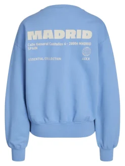 JJXX Pullover & Sweatshirts*JXJADA SOFT LOOSE LS SWEAT SWT SN silver lake blue