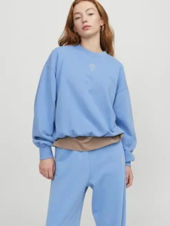JJXX Pullover & Sweatshirts*JXJADA SOFT LOOSE LS SWEAT SWT SN silver lake blue