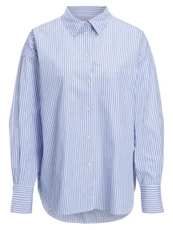 JJXX Blusen*JXJAMIE LS RELAXED POPLIN SHIRT WVN NOOS Navy Blazer