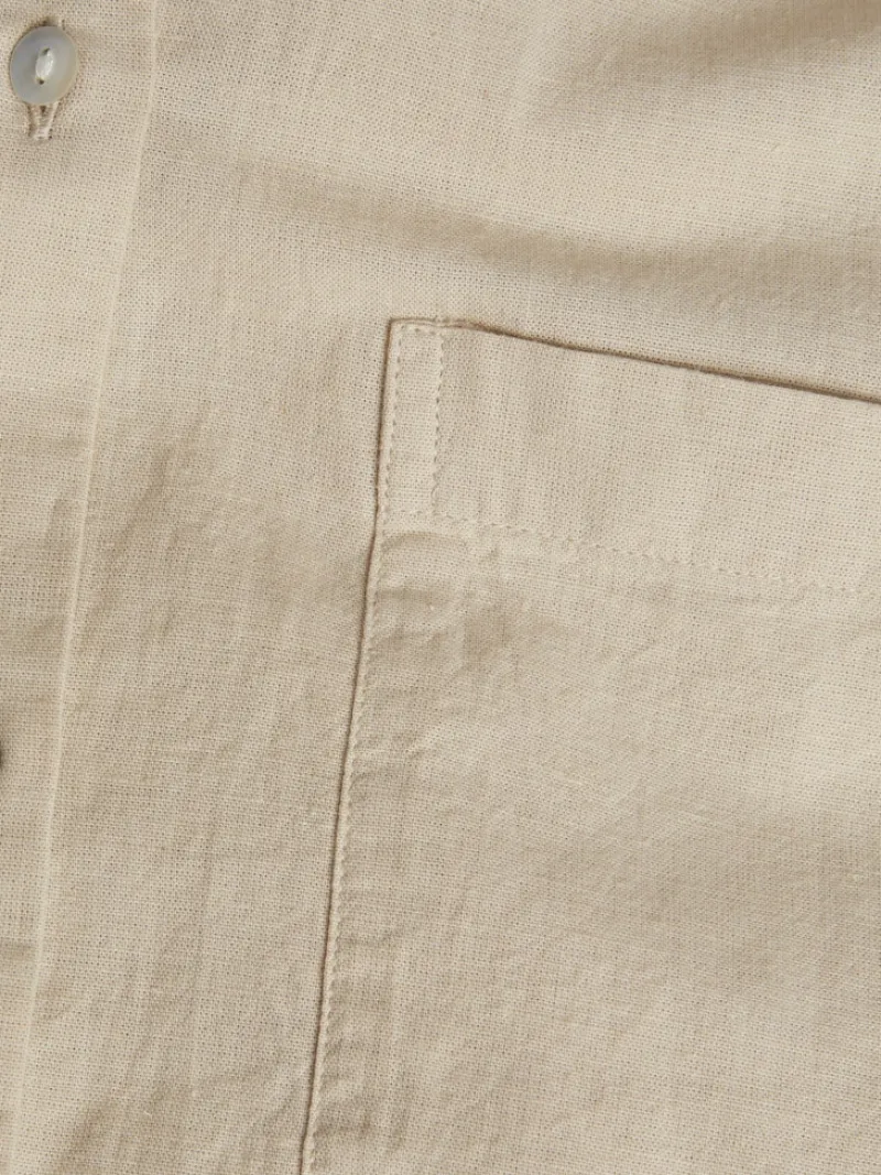 JJXX Blusen*JXJAMIE LS RLX LINEN BLEND SHIRT WVN SN Cement
