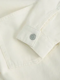 JJXX Jacken*JXJAMILA LS DENIM OVERSHIRT DNM white denim