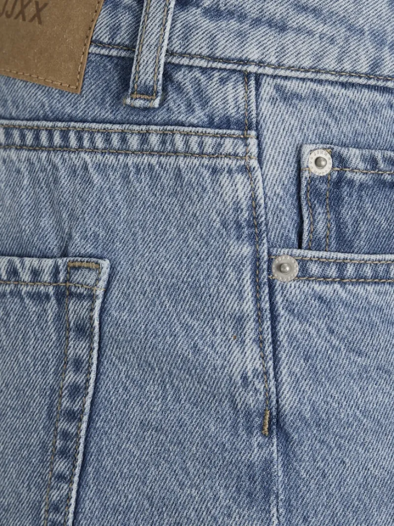 JJXX Shorts*JXLAURA LONG MW DENIM SHORTS DNM SN Light Blue Denim