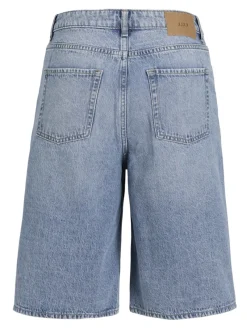 JJXX Shorts*JXLAURA LONG MW DENIM SHORTS DNM SN Light Blue Denim