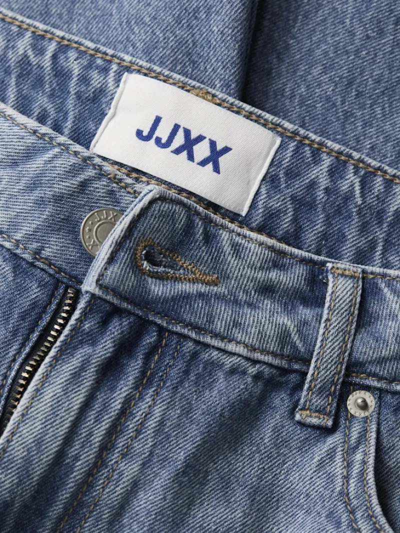 JJXX Shorts*JXLAURA LONG MW DENIM SHORTS DNM SN Light Blue Denim