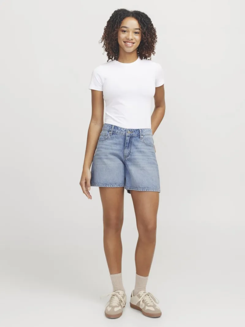 JJXX Shorts*JXLAURA SHORT MW DENIM SHORTS DNM SN Light Blue Denim