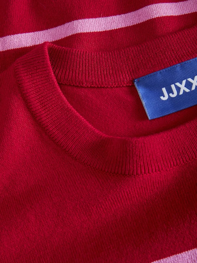 JJXX Pullover & Sweatshirts*JXLAYLA COMFY LS CREW NECK KNIT SN Racing Red