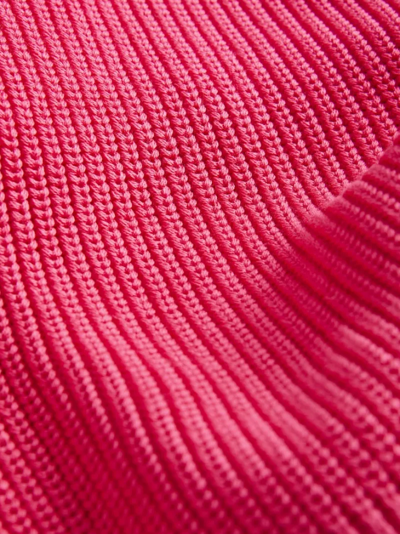 JJXX Pullover & Sweatshirts*JXLIV TWIST CROP HIGH NECK KNIT Raspberry Sorbet