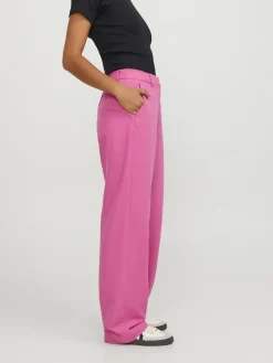 JJXX Hosen*JXLOLA MARY HW PANT TLR NOOS carmine rose