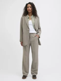 JJXX Hosen*JXLOLA MARY HW PANT TLR NOOS Brindle