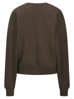 JJXX Pullover & Sweatshirts*JXMERLE RLX SHORT LS CREW SWT LN bracken