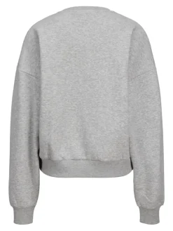 JJXX Pullover & Sweatshirts*JXMERLE RLX SHORT LS CREW SWT LN light grey melange1