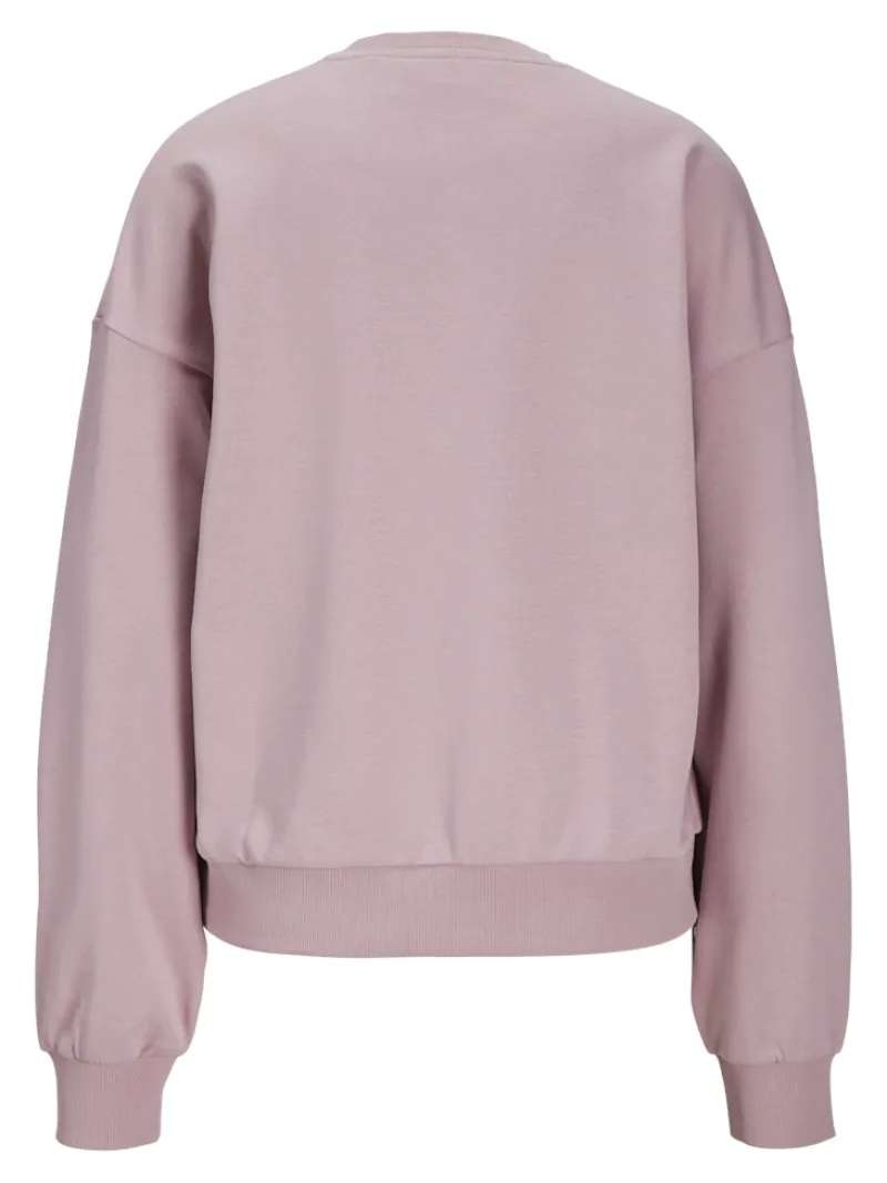 JJXX Pullover & Sweatshirts*JXMERLE SPRING RLX SHORT LS CREW SWT LN mauve shadows