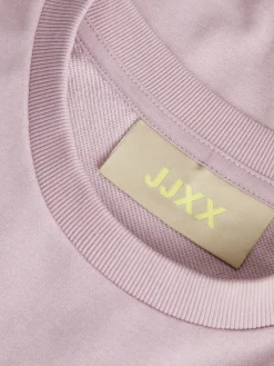 JJXX Pullover & Sweatshirts*JXMERLE SPRING RLX SHORT LS CREW SWT LN mauve shadows