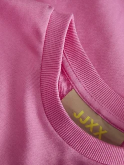 JJXX Pullover & Sweatshirts*JXMERLE SPRING RLX SHORT LS CREW SWT LN morning glory