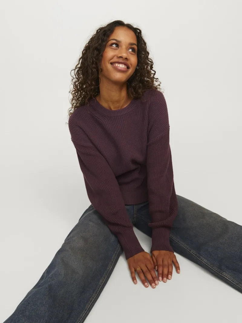 JJXX Pullover & Sweatshirts*JXMILA TWIST CREW NECK KNIT NOOS Sassafras