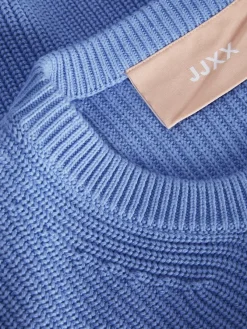 JJXX Pullover & Sweatshirts*JXMILA TWIST CREW NECK KNIT NOOS silver lake blue