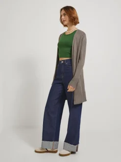 JJXX Pullover & Sweatshirts*JXMILEY SOFT LONG CARDIGAN KNIT Brindle