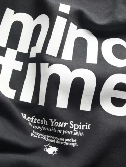 JJXX Pullover & Sweatshirts*JXMIMI RLX LS PRINT CREW SWT Black