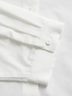 JJXX Blusen*JXMISSION LS OVERSIZE SHIRT NOOS white