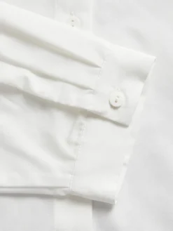 JJXX Blusen*JXMISSION LS OVERSIZE SHIRT NOOS white