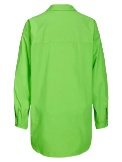 JJXX Blusen*JXMISSION LS OVERSIZE SHIRT NOOS green flash