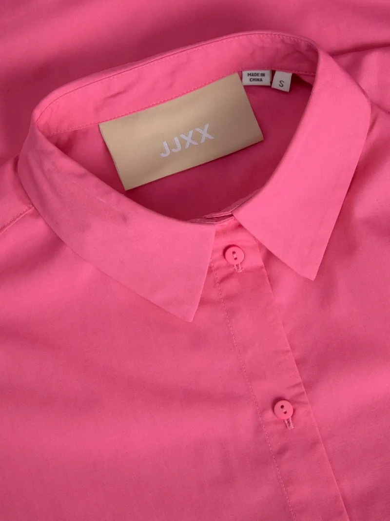 JJXX Blusen*JXMISSION LS OVERSIZE SHIRT NOOS carmine rose