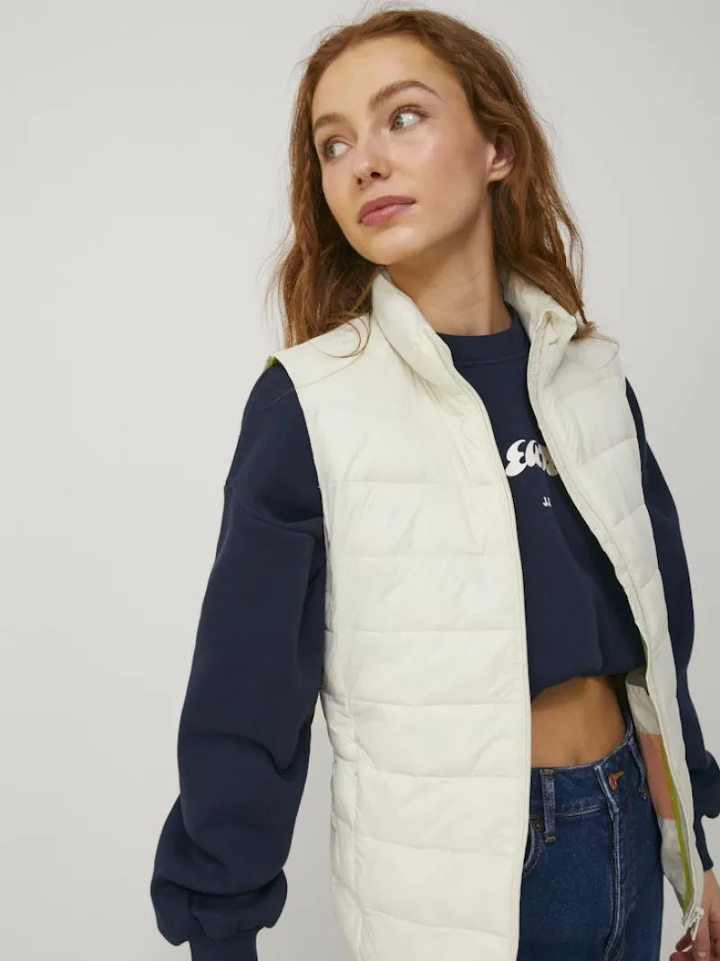 JJXX Westen*JXNORA LIGHTWEIGHT VEST OTW NOOS seedpearl