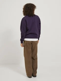 JJXX Pullover & Sweatshirts*JXOHIO RLX LS CREW SWT purple velvet