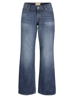 JJXX Jeans*JXPALERMO LOOSE LW JEANS R280 DNM SN Dark Blue Denim