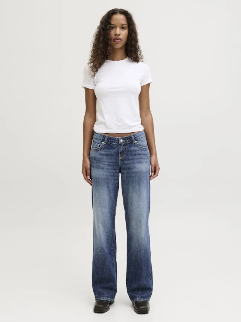 JJXX Jeans*JXPALERMO LOOSE LW JEANS R280 DNM SN Dark Blue Denim