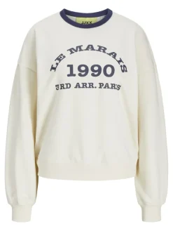 JJXX Pullover & Sweatshirts*JXPERLE RLX LS CREW SWEAT SWT vanilla ice