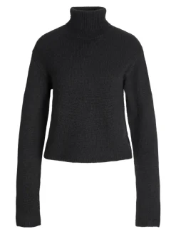 JJXX Pullover & Sweatshirts*JXROSANNA ROLL NECK KNIT Black