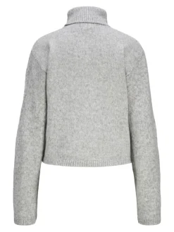 JJXX Pullover & Sweatshirts*JXROSANNA ROLL NECK KNIT Light Grey Melange