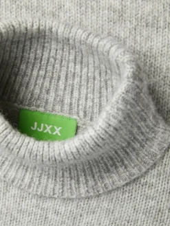 JJXX Pullover & Sweatshirts*JXROSANNA ROLL NECK KNIT Light Grey Melange