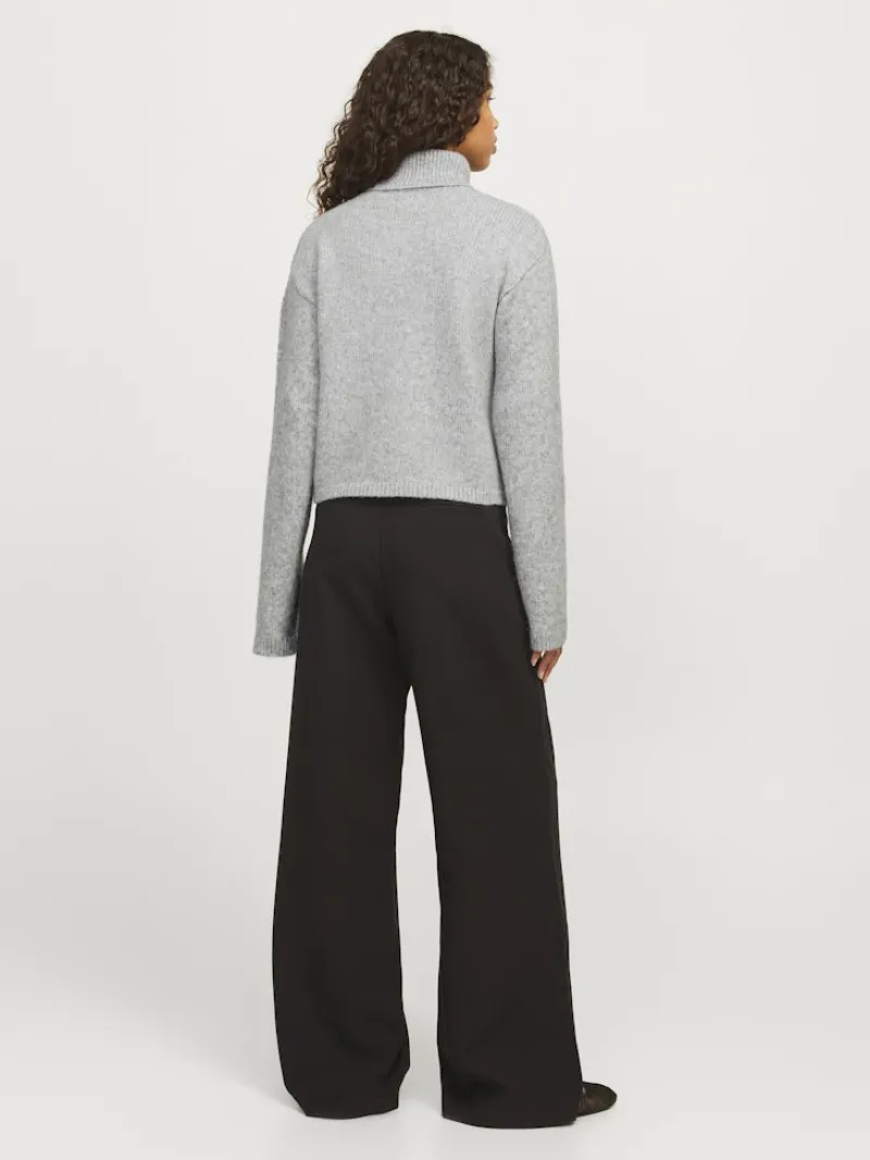 JJXX Pullover & Sweatshirts*JXROSANNA ROLL NECK KNIT Light Grey Melange