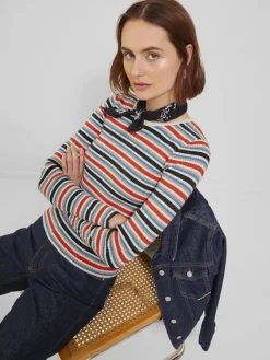 JJXX Pullover & Sweatshirts*JXSAVANNAH CREW NECK KNIT poinciana