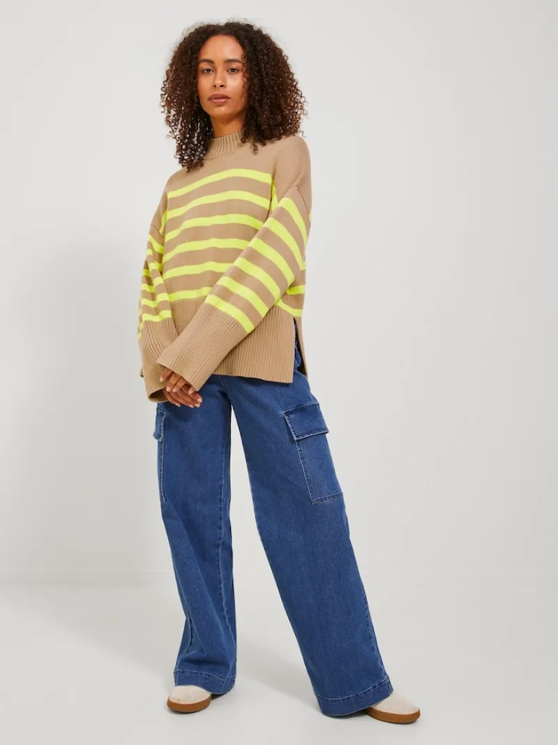 JJXX Pullover & Sweatshirts*JXSIA HIGH NECK KNIT cornstalk