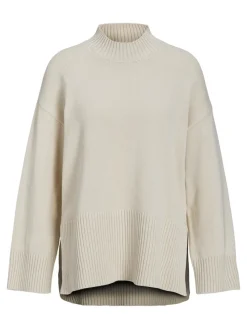 JJXX Pullover & Sweatshirts*JXSIANA TWIST HIGH NECK KNIT NOOS bone white