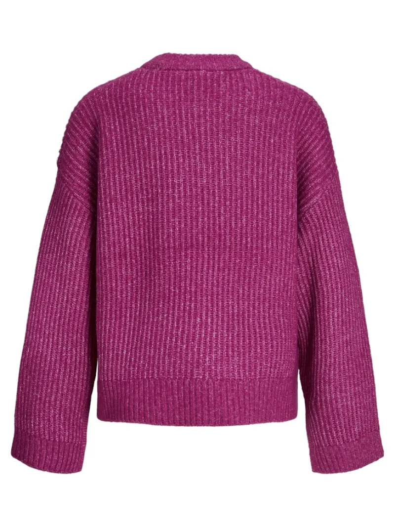 JJXX Pullover & Sweatshirts*JXSIGGA DIVERSE CREW NECK KNIT SN fuchsia red
