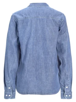 JJXX Blusen*JXSOPHI LS DENIM SHIRT NOOS Medium Blue Denim