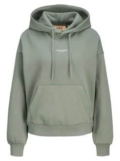 JJXX Pullover & Sweatshirts*JXSTUDIO VESTERBRO LS RLX HOOD SWT NOOS sea spray