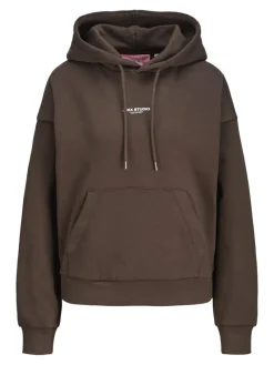 JJXX Pullover & Sweatshirts*JXSTUDIO VESTERBRO LS RLX HOOD SWT NOOS bracken