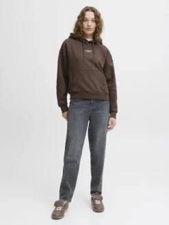 JJXX Pullover & Sweatshirts*JXSTUDIO VESTERBRO LS RLX HOOD SWT NOOS bracken