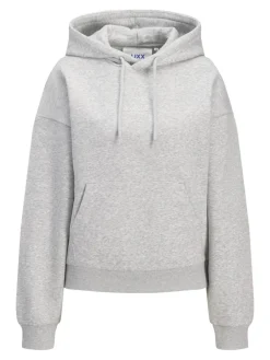 JJXX Pullover & Sweatshirts*JXSTUDIO VESTERBRO LS RLX HOOD SWT NOOS Light Grey Melange