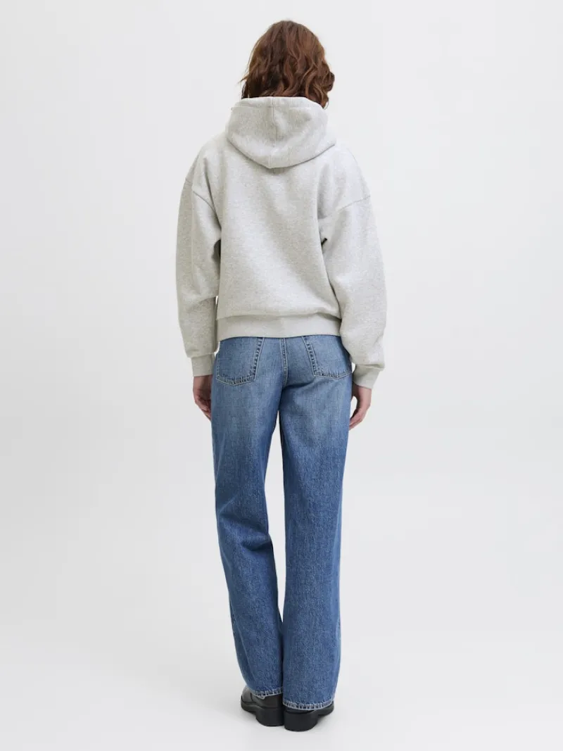 JJXX Pullover & Sweatshirts*JXSTUDIO VESTERBRO LS RLX HOOD SWT NOOS Light Grey Melange